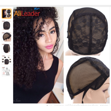 Adjustable Durable Elastic Double Layer Lace Wig Caps